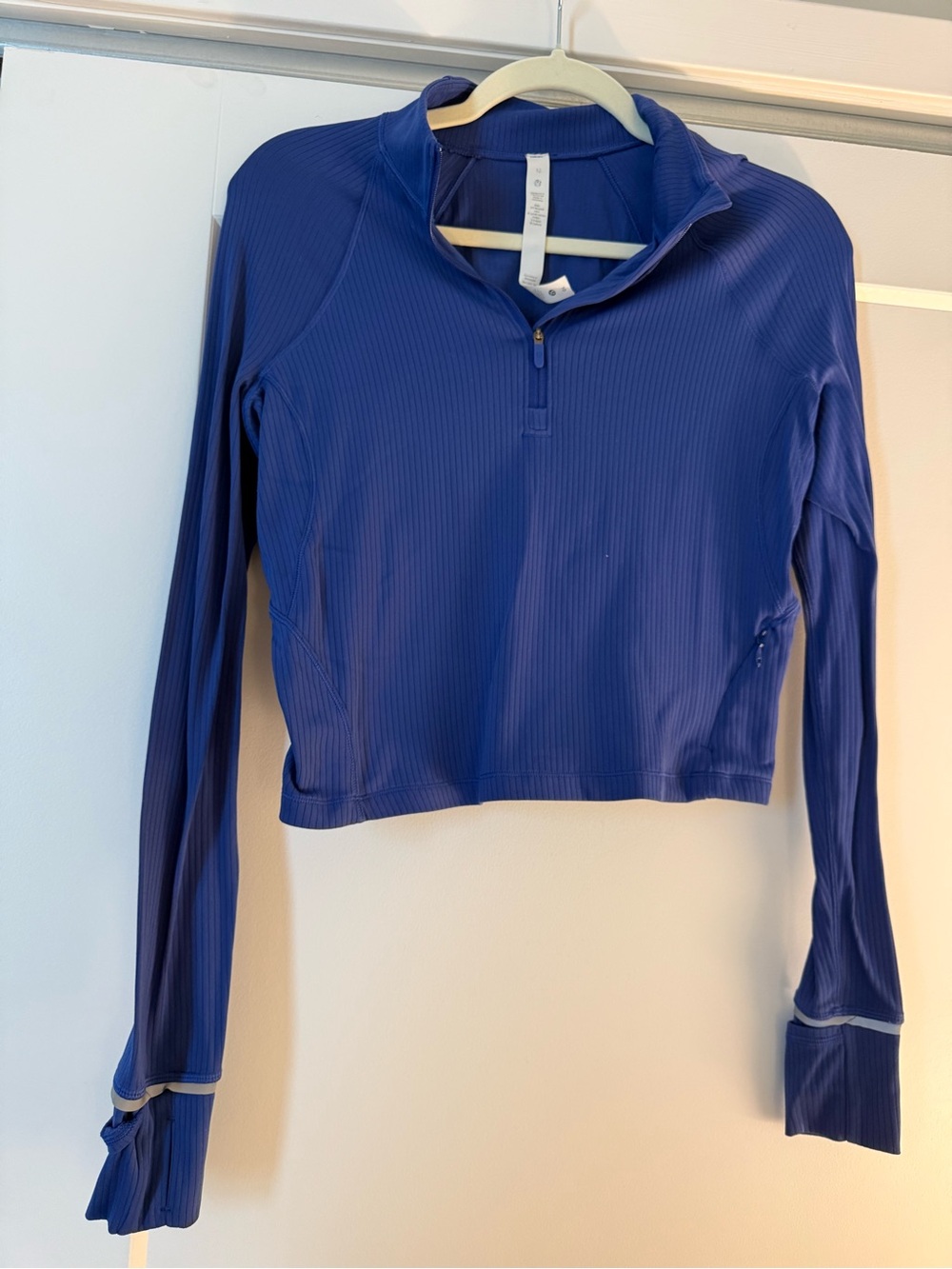 Lululemon Athletic Half-Zip Long-Sleeve Top - Deep Blue